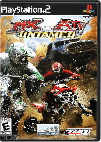 MX vs ATV Untamed PAL Playstation 2 PAL box art